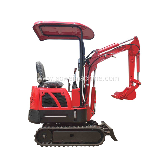 Multifunctional Small garden Hydraulic Digger Mini Excavator 0.8tons  for sale uk europe